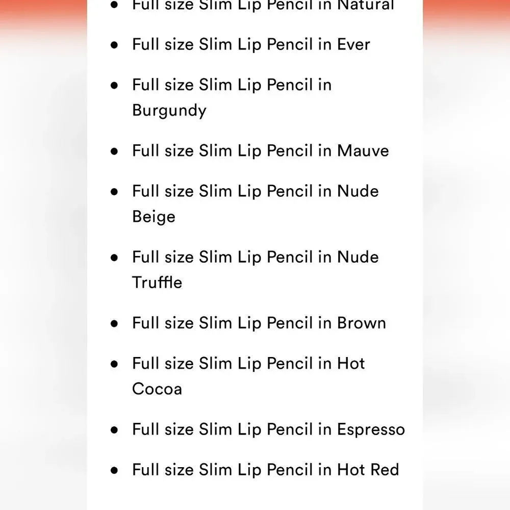 NYX‎ Slim Lip Pencil Vault